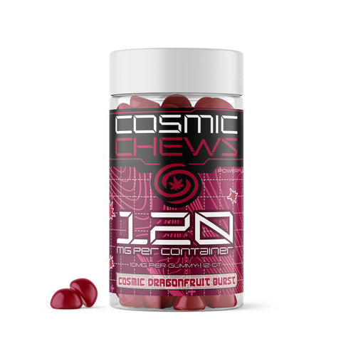 Cosmic Chews 120MG Gummies | 10MG Per Piece