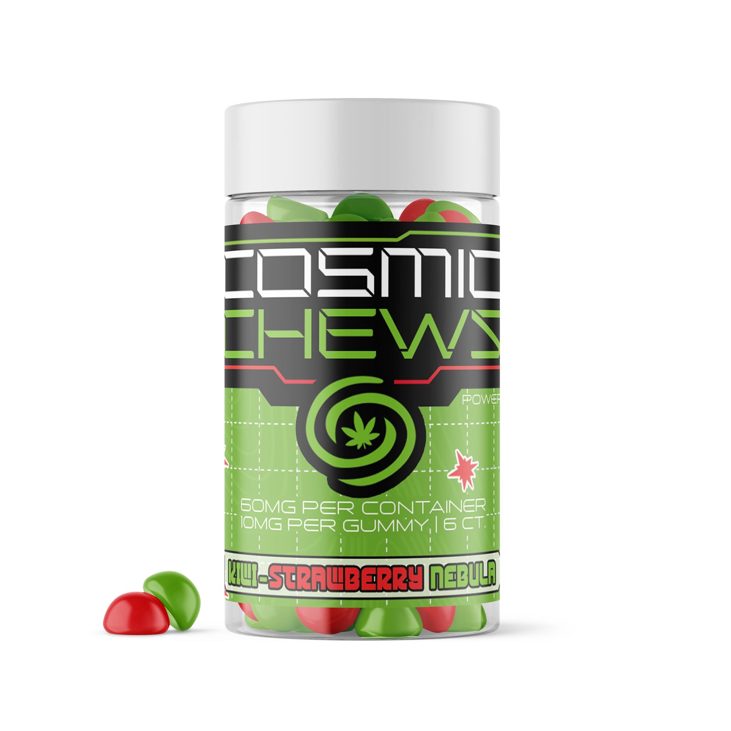 Cosmic Chews 60MG Gummies | 10MG Per Piece