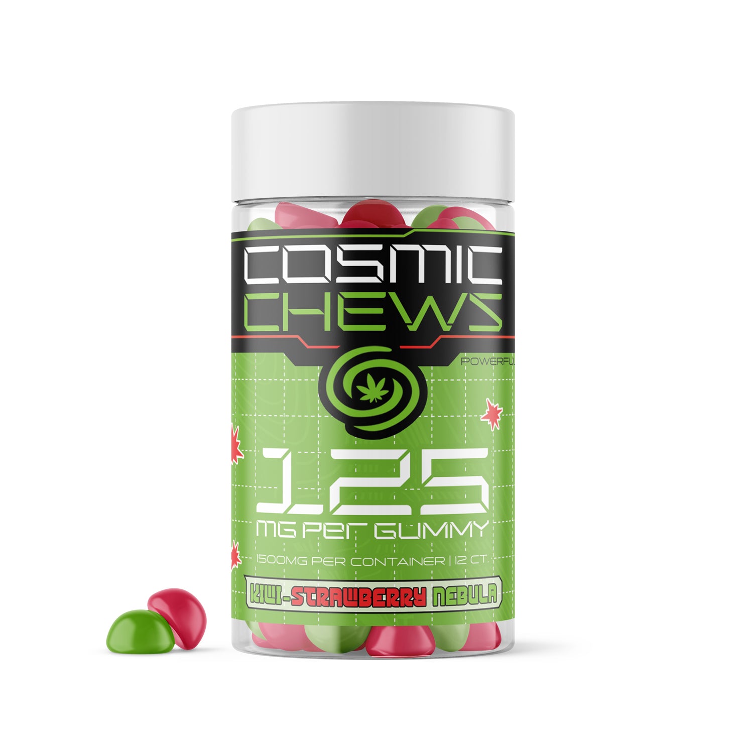 Cosmic Chews 1500MG Gummies | 125MG Per Piece