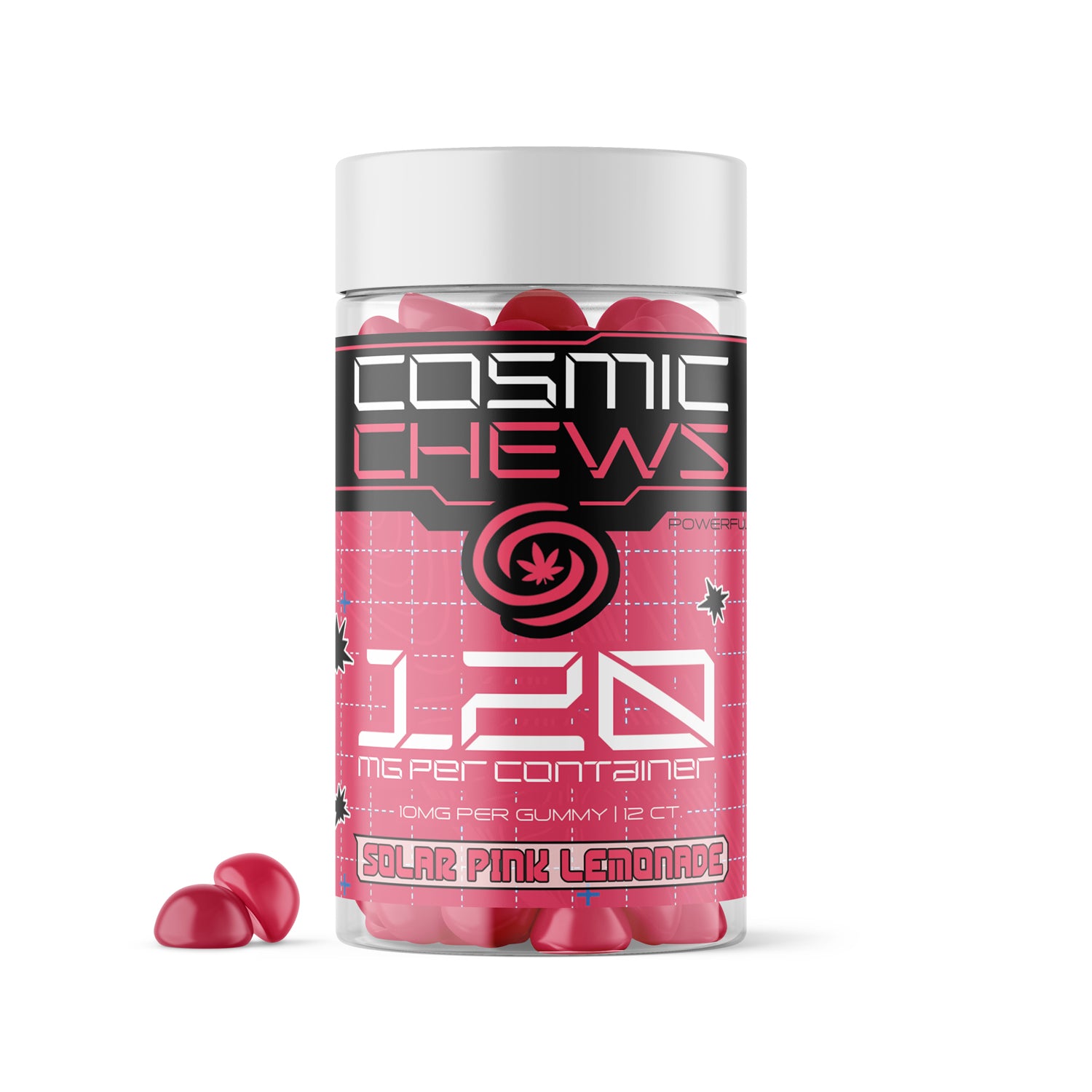 Cosmic Chews 120MG Gummies | 10MG Per Piece