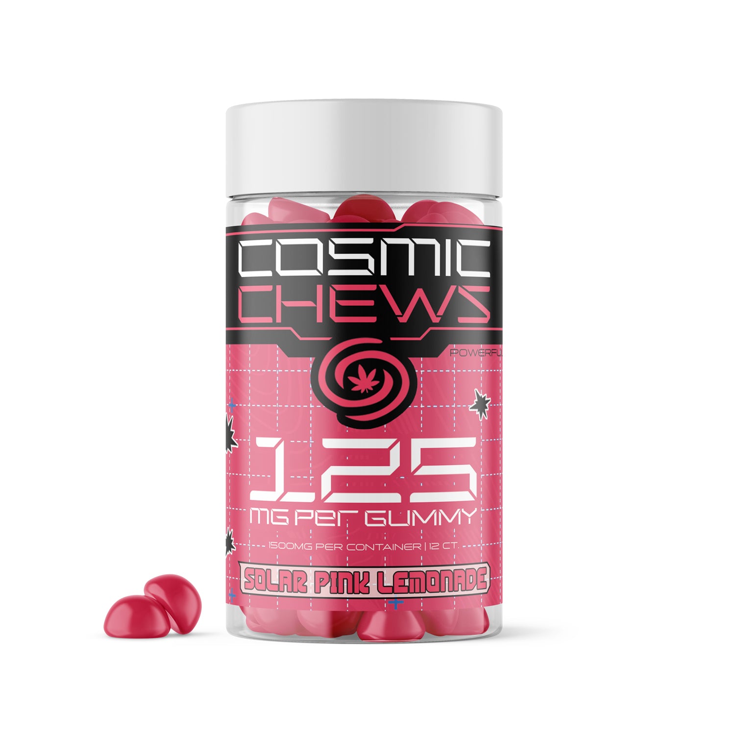 Cosmic Chews 1500MG Gummies | 125MG Per Piece