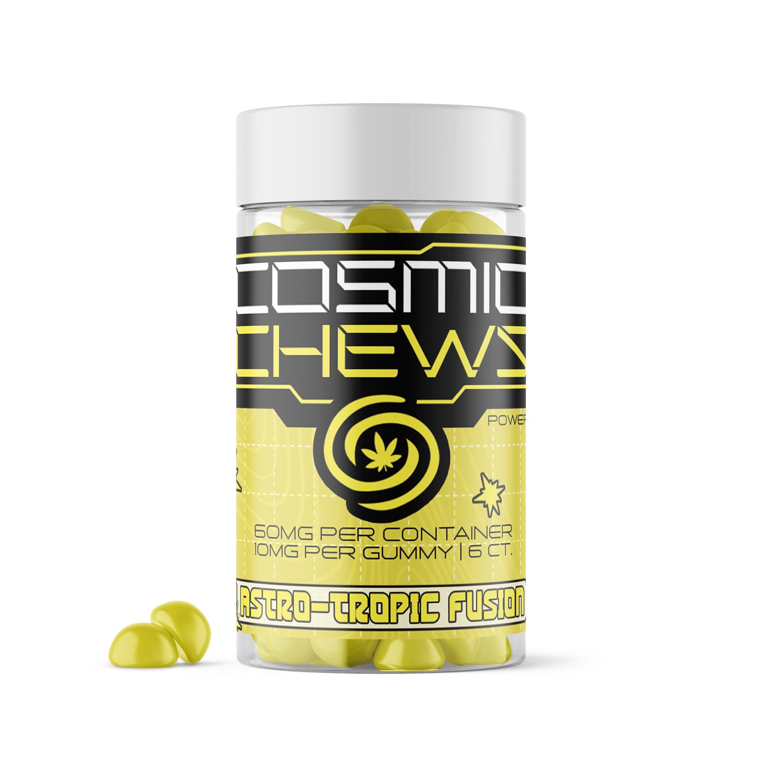 Cosmic Chews 60MG Gummies | 10MG Per Piece