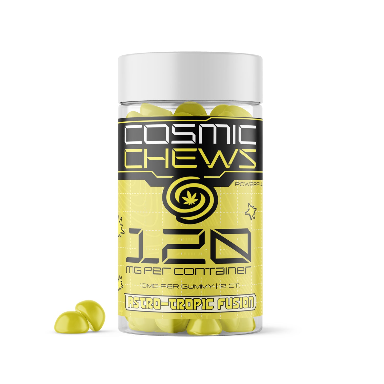Cosmic Chews 120MG Gummies | 10MG Per Piece