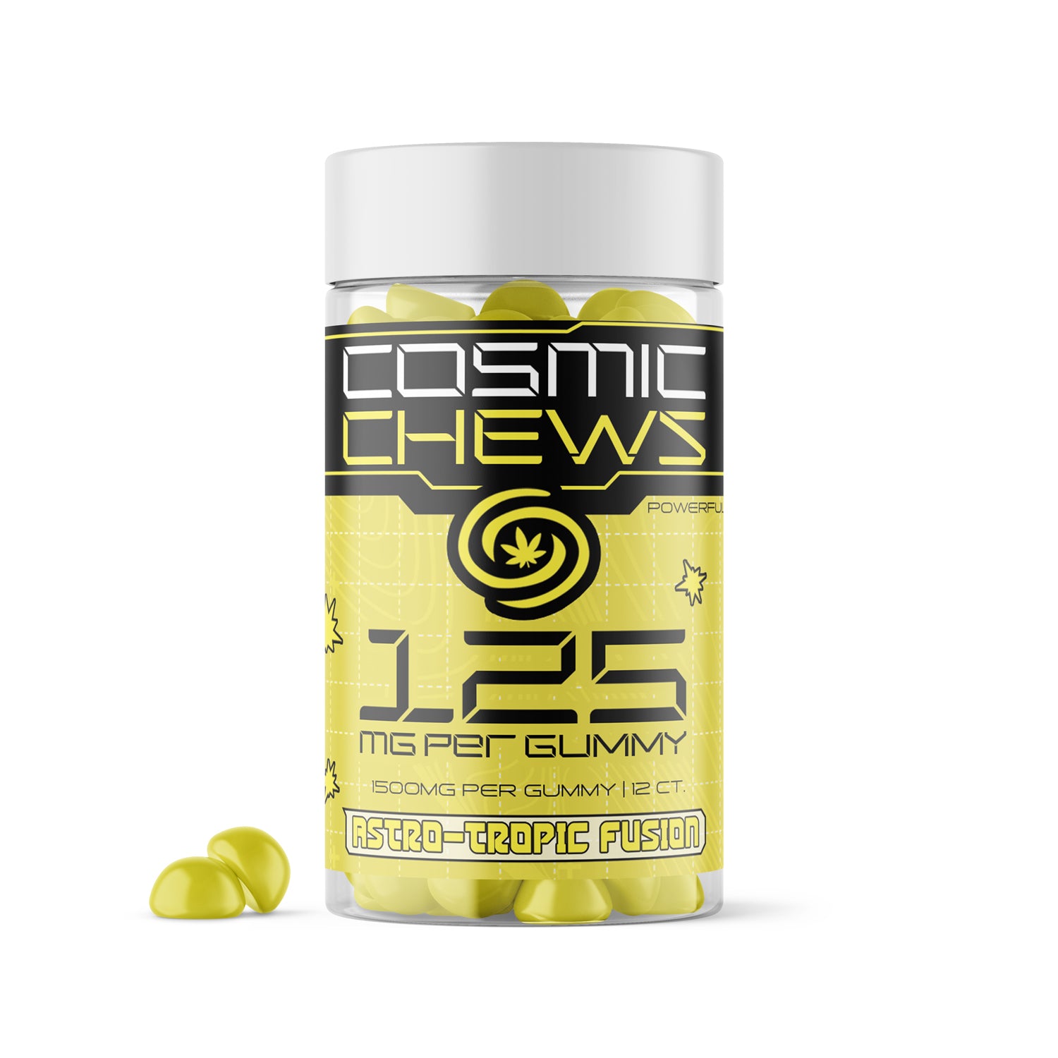 Cosmic Chews 1500MG Gummies | 125MG Per Piece