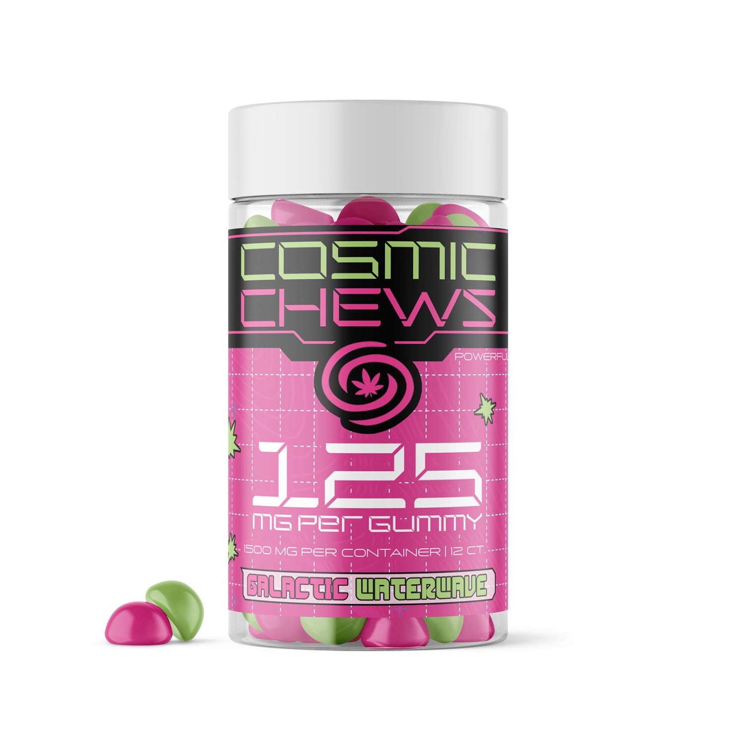Cosmic Chews 1500MG Gummies | 125MG Per Piece